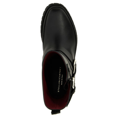 Stella McCartney Black Polyester Ankle Boots