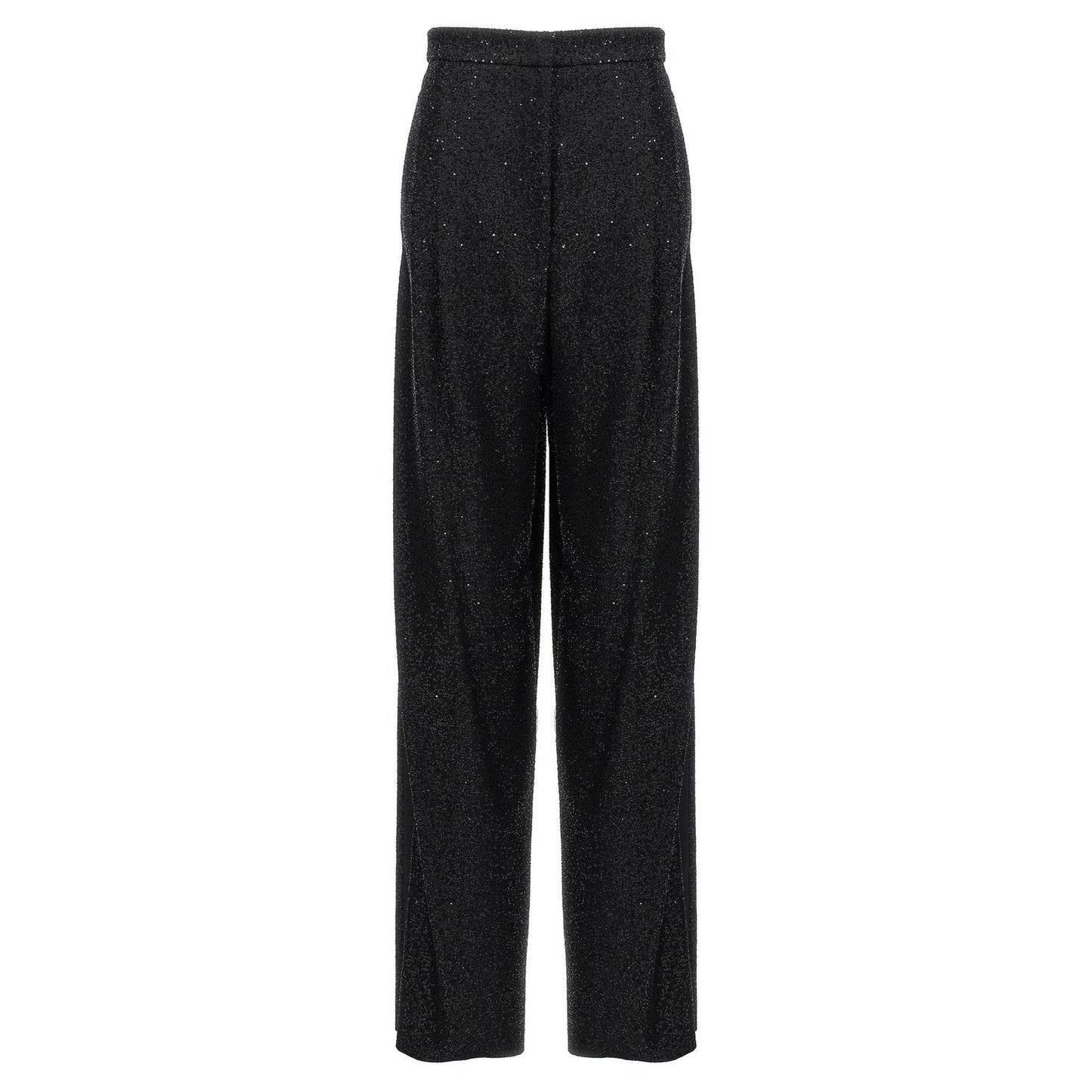 Max Mara Black Viscose Dress Pants