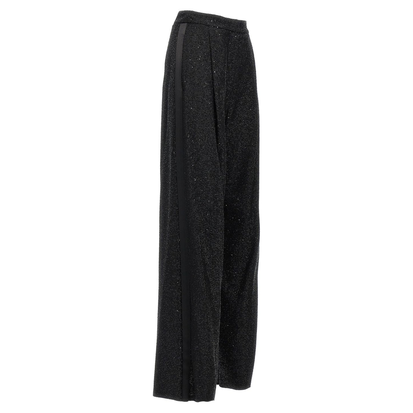 Max Mara Black Viscose Dress Pants