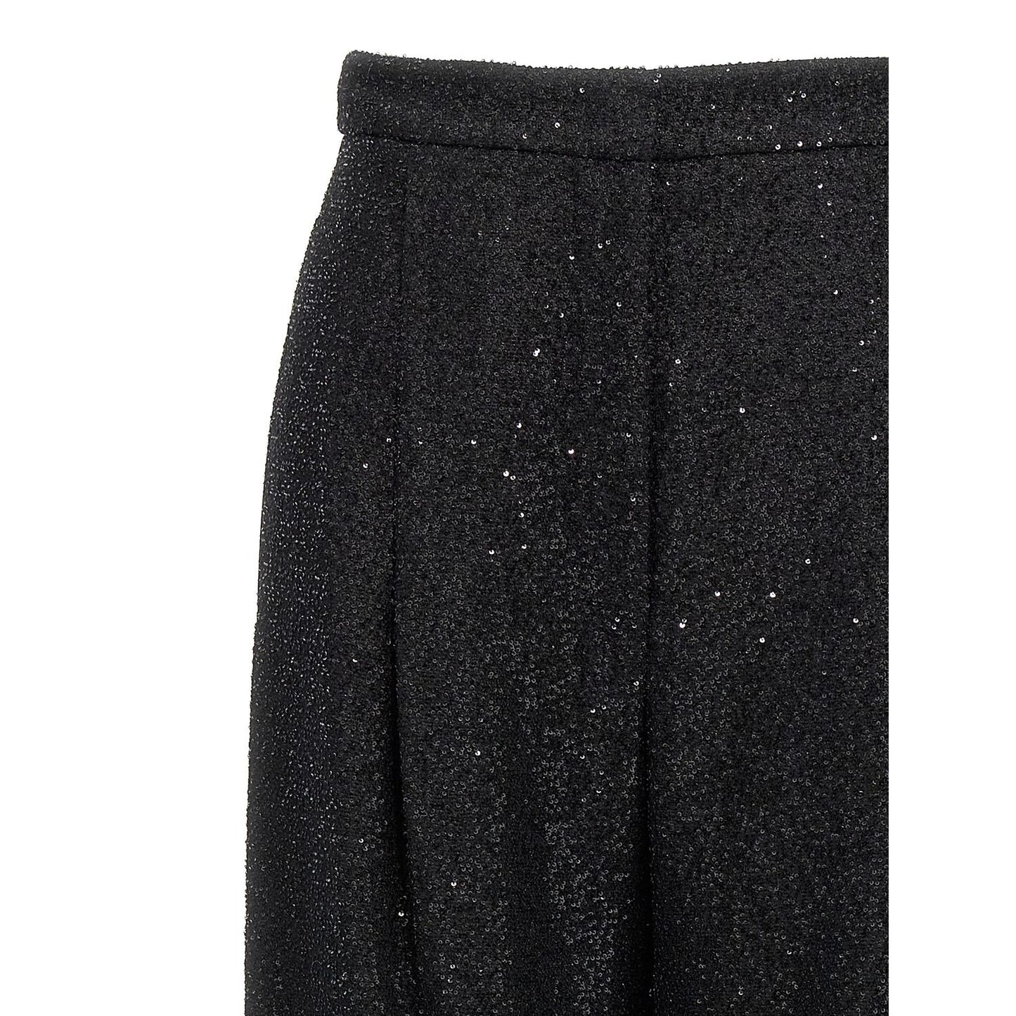 Max Mara Black Viscose Dress Pants