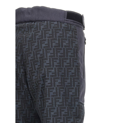 Fendi Blue Polyamide Sportswear