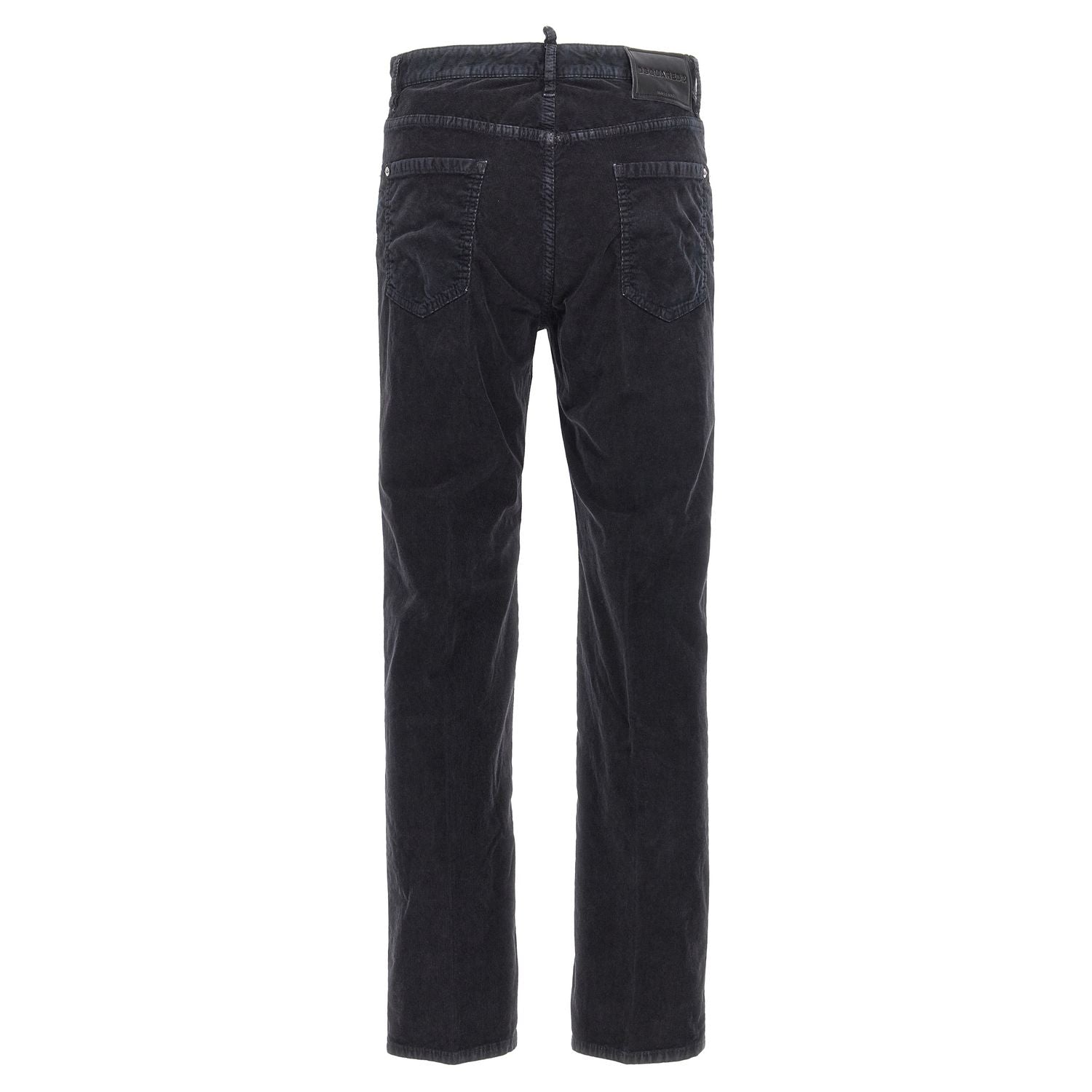 Dsquared² Blue Cotton Casual Pants