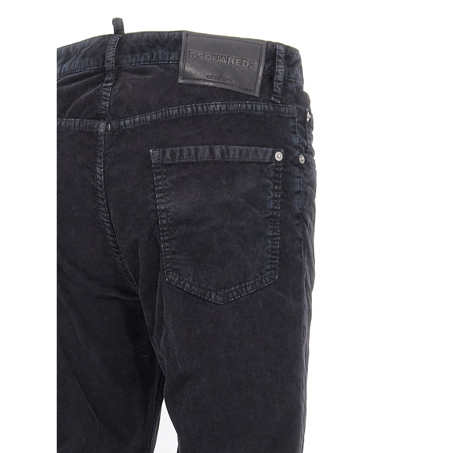 Dsquared² Blue Cotton Casual Pants