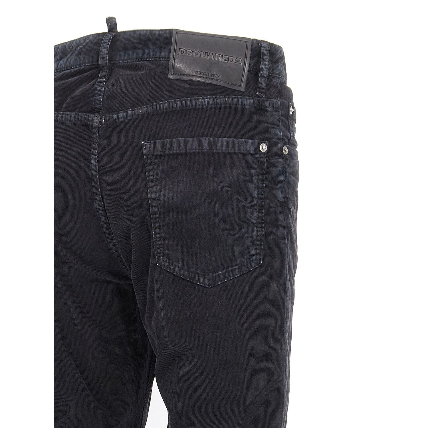 Dsquared² Blue Cotton Casual Pants