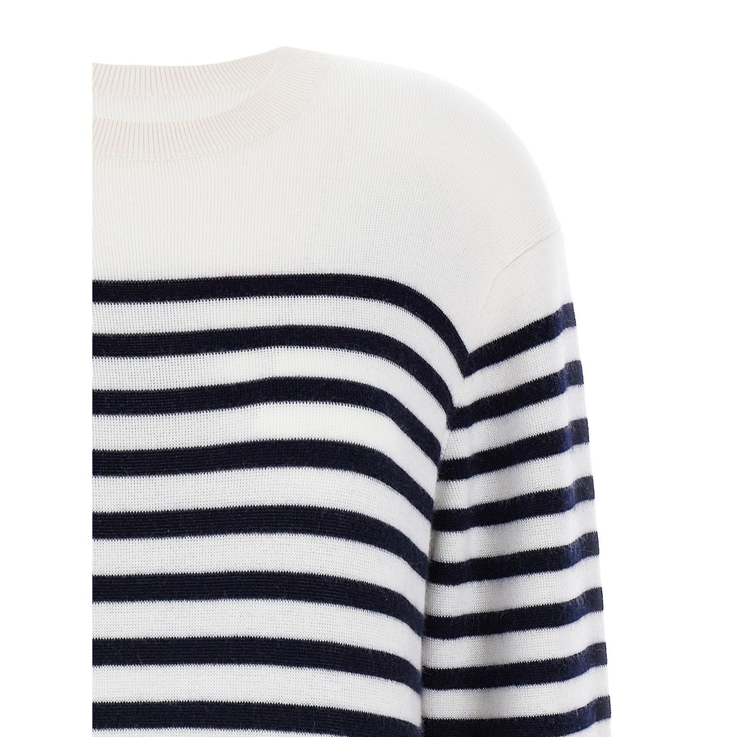 Khaite Bicolor Cashmere Cardigan