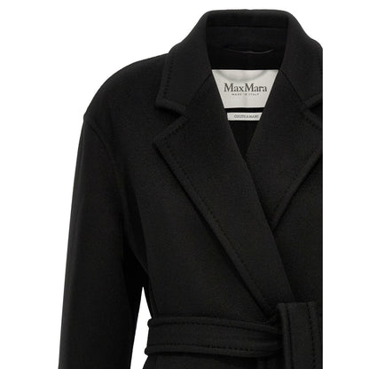 Max Mara Black Cashmere Coat