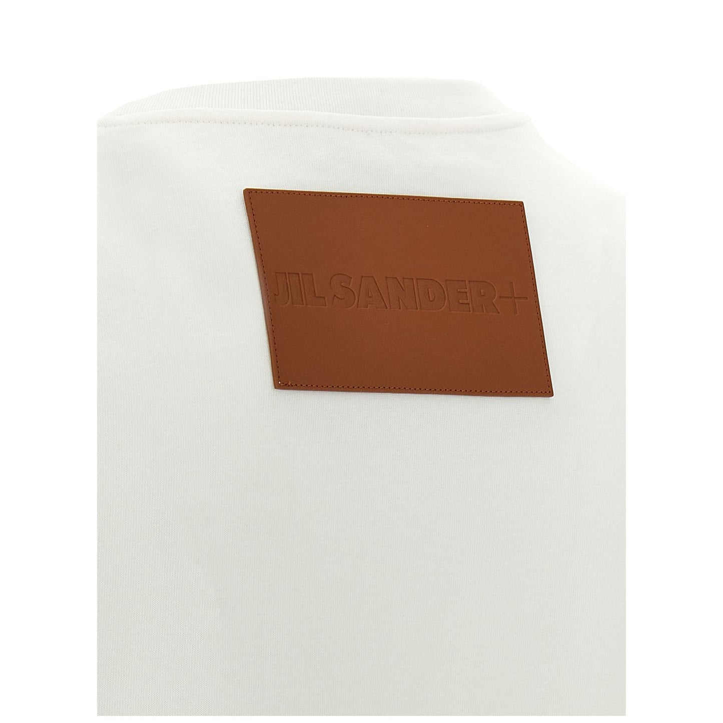 Jil Sander White Cotton T-Shirt