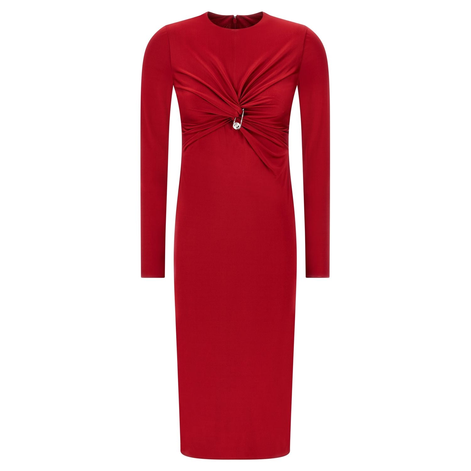 Versace Multicolor Viscose Midi Dress