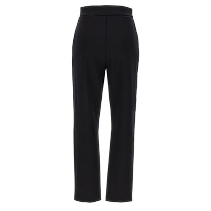 Max Mara Black Polyamide Casual Pants