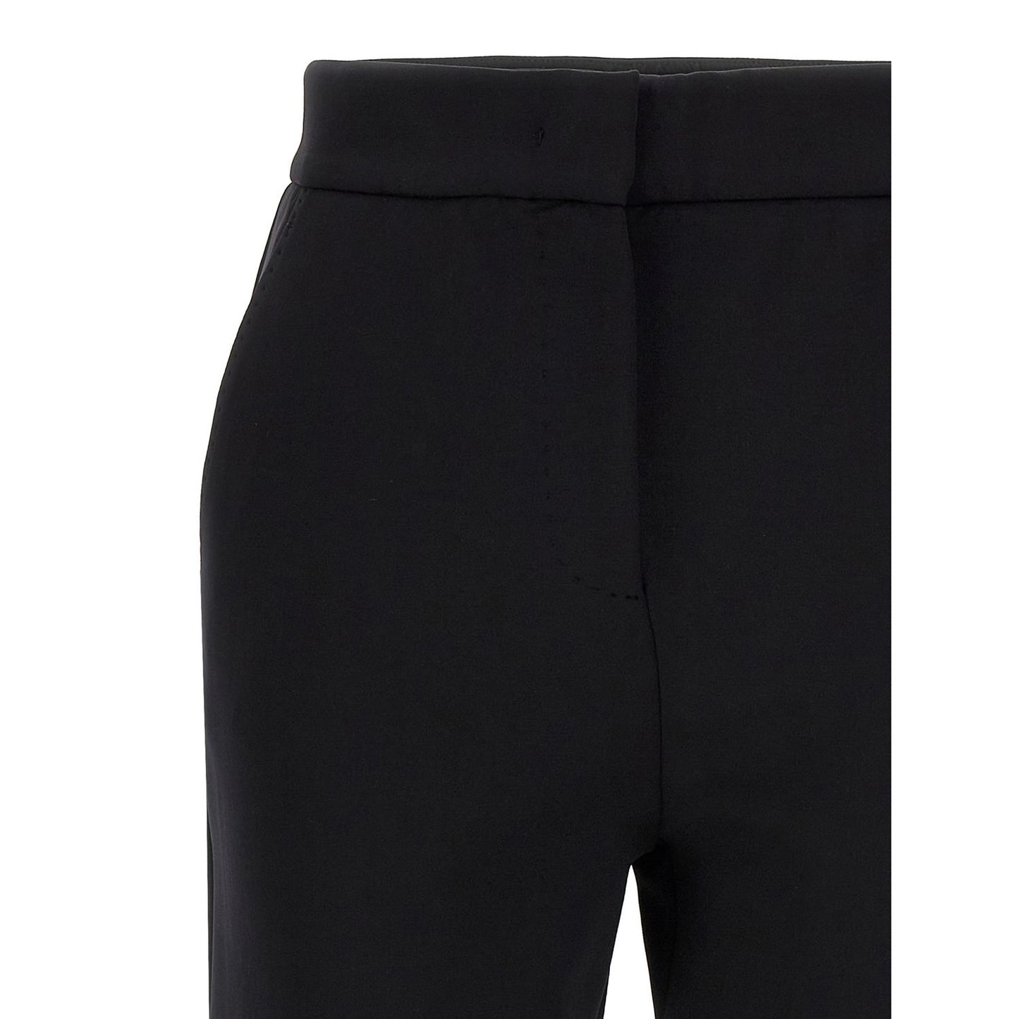 Max Mara Black Polyamide Casual Pants