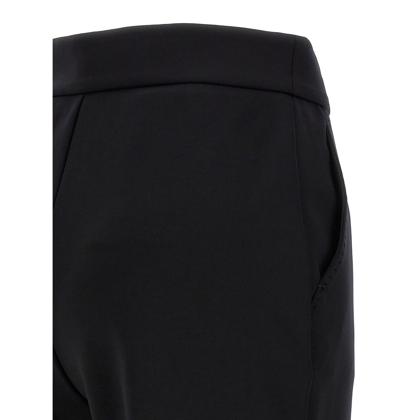Max Mara Black Polyamide Casual Pants