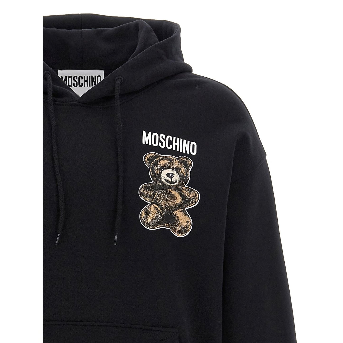 Moschino Black Cotton Sweatshirt