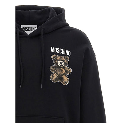 Moschino Black Cotton Sweatshirt