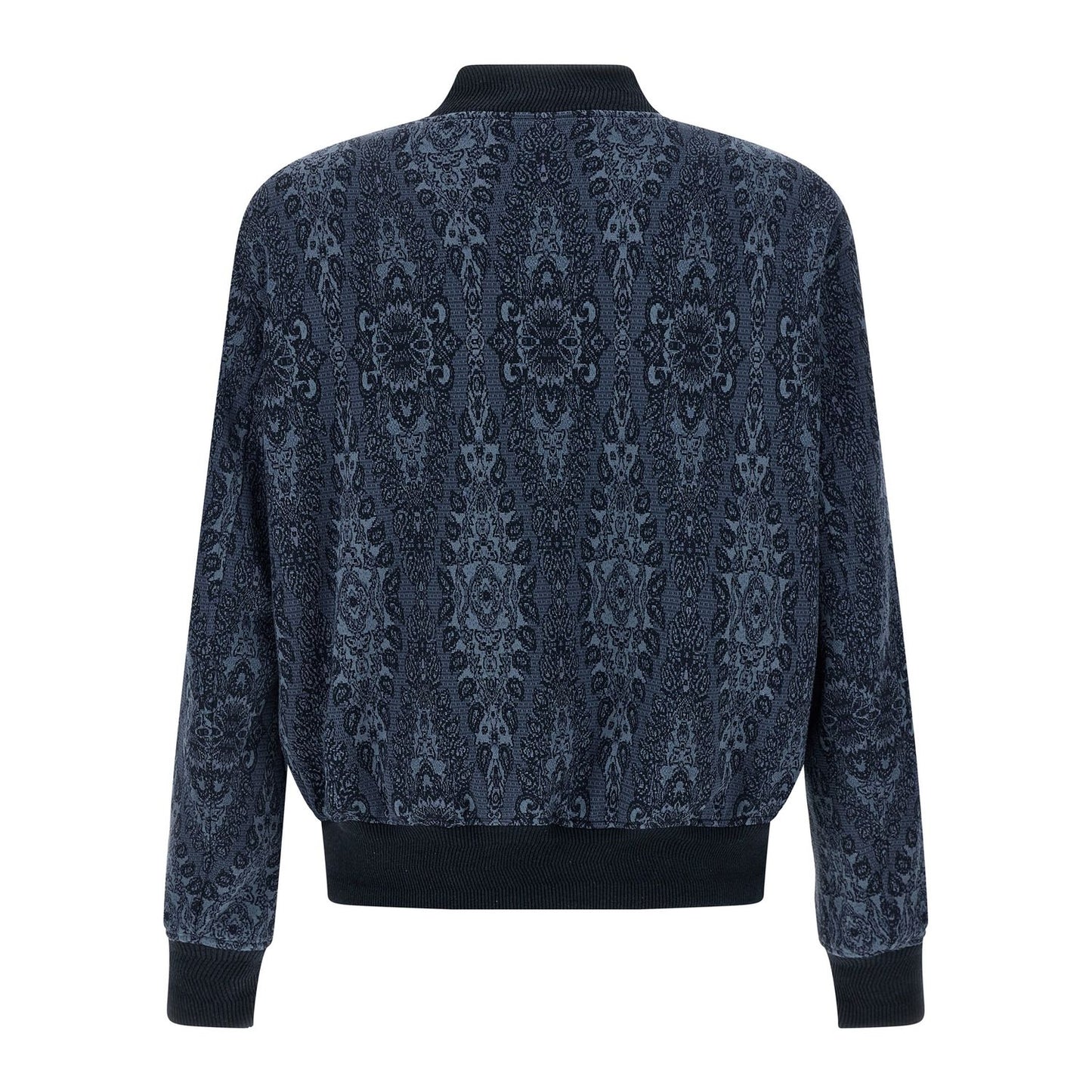 Etro Blue Cotton Bomber