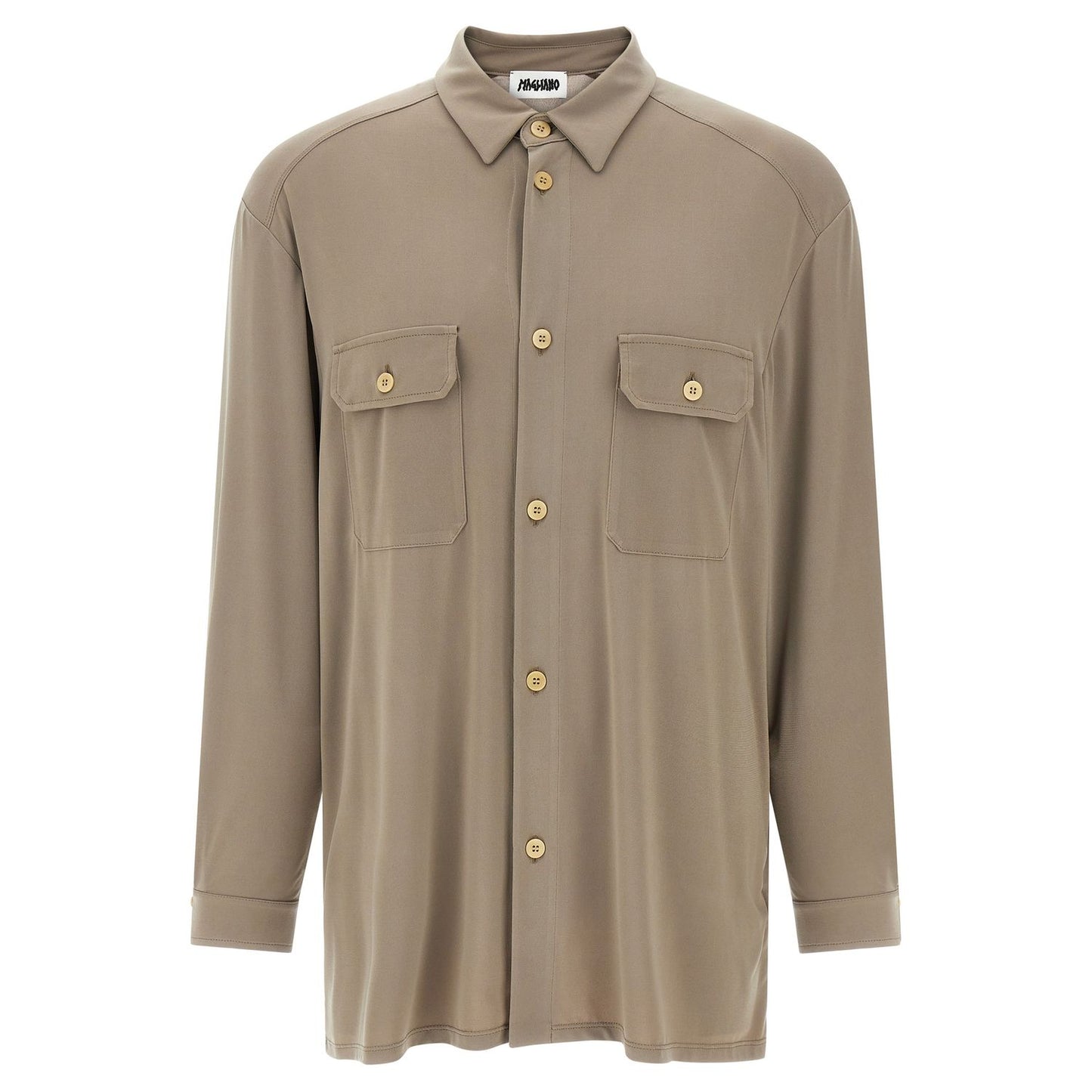 Magliano Gray Polyester Blouse