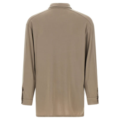 Magliano Gray Polyester Blouse