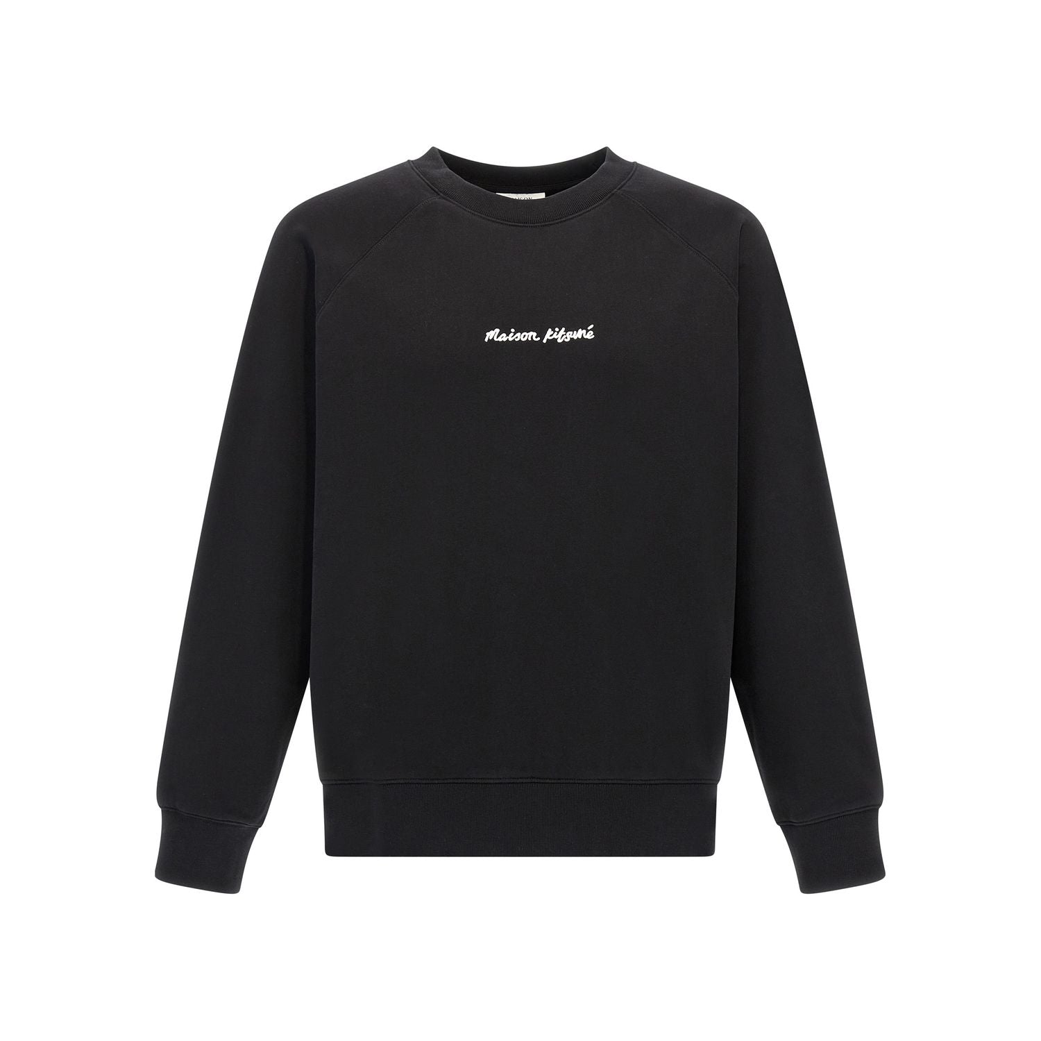 Maison Kitsuné Black Cotton Sweatshirt