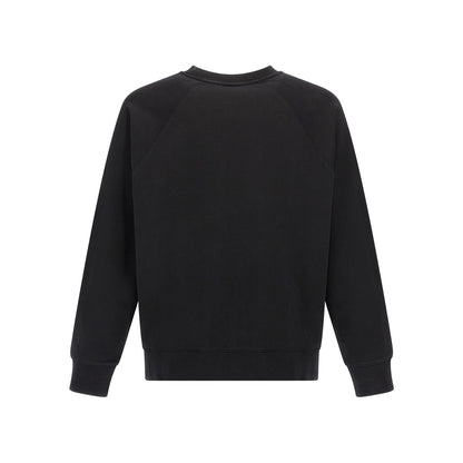 Maison Kitsuné Black Cotton Sweatshirt