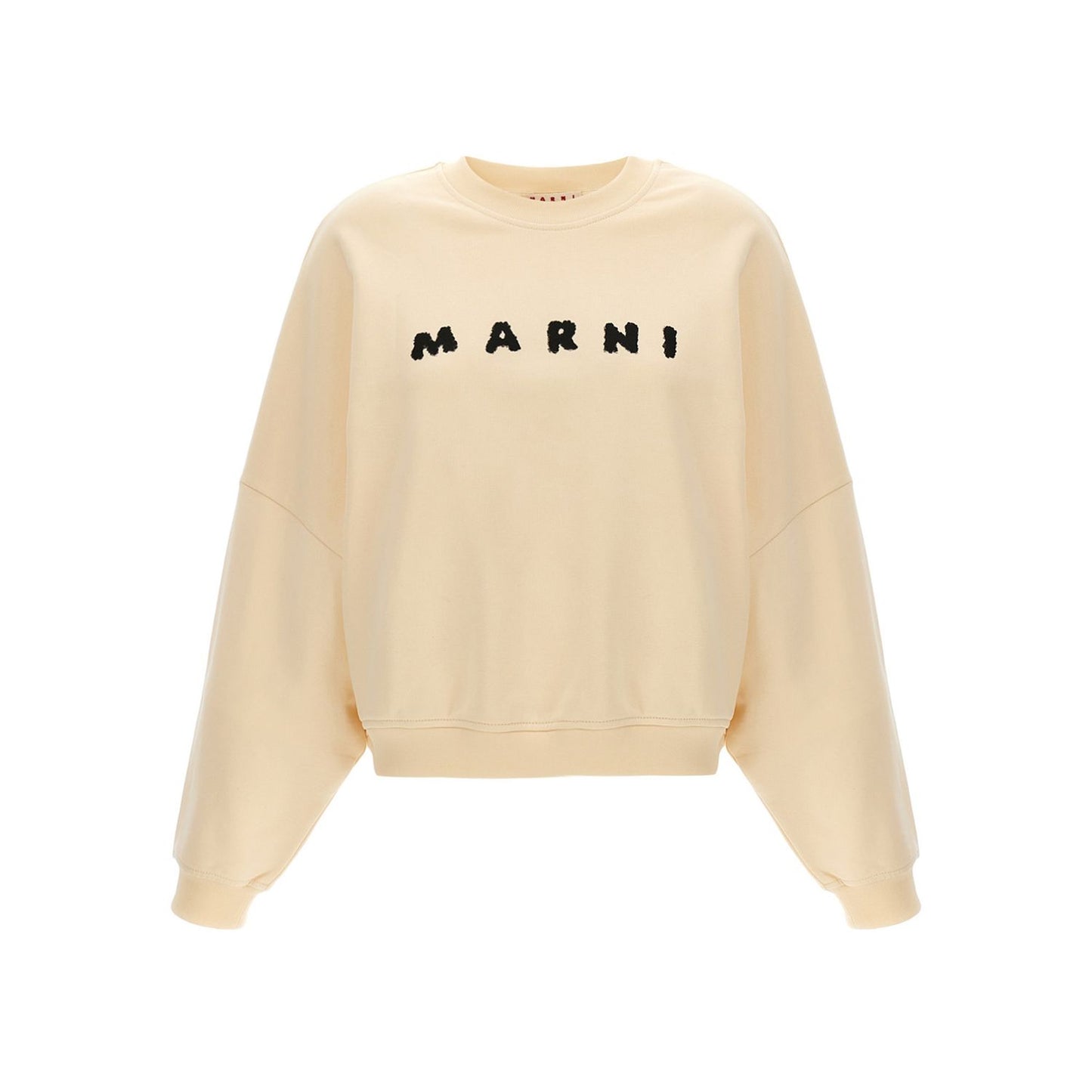 Marni White Cotton Sweatshirt