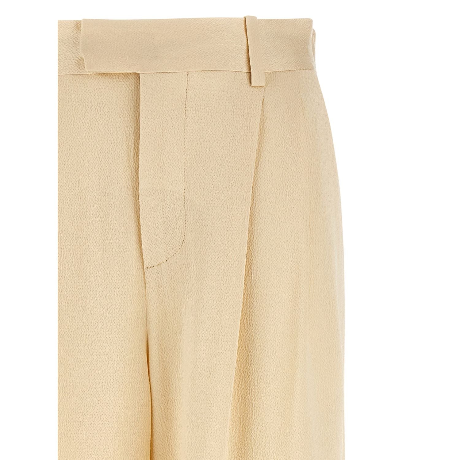 Armarium Beige Viscose Casual Pants