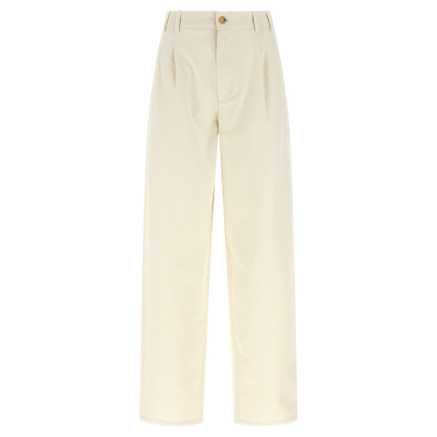 A.P.C. Beige Cotton Casual Pants