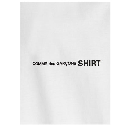Comme Des Garçons White Cotton T-Shirt