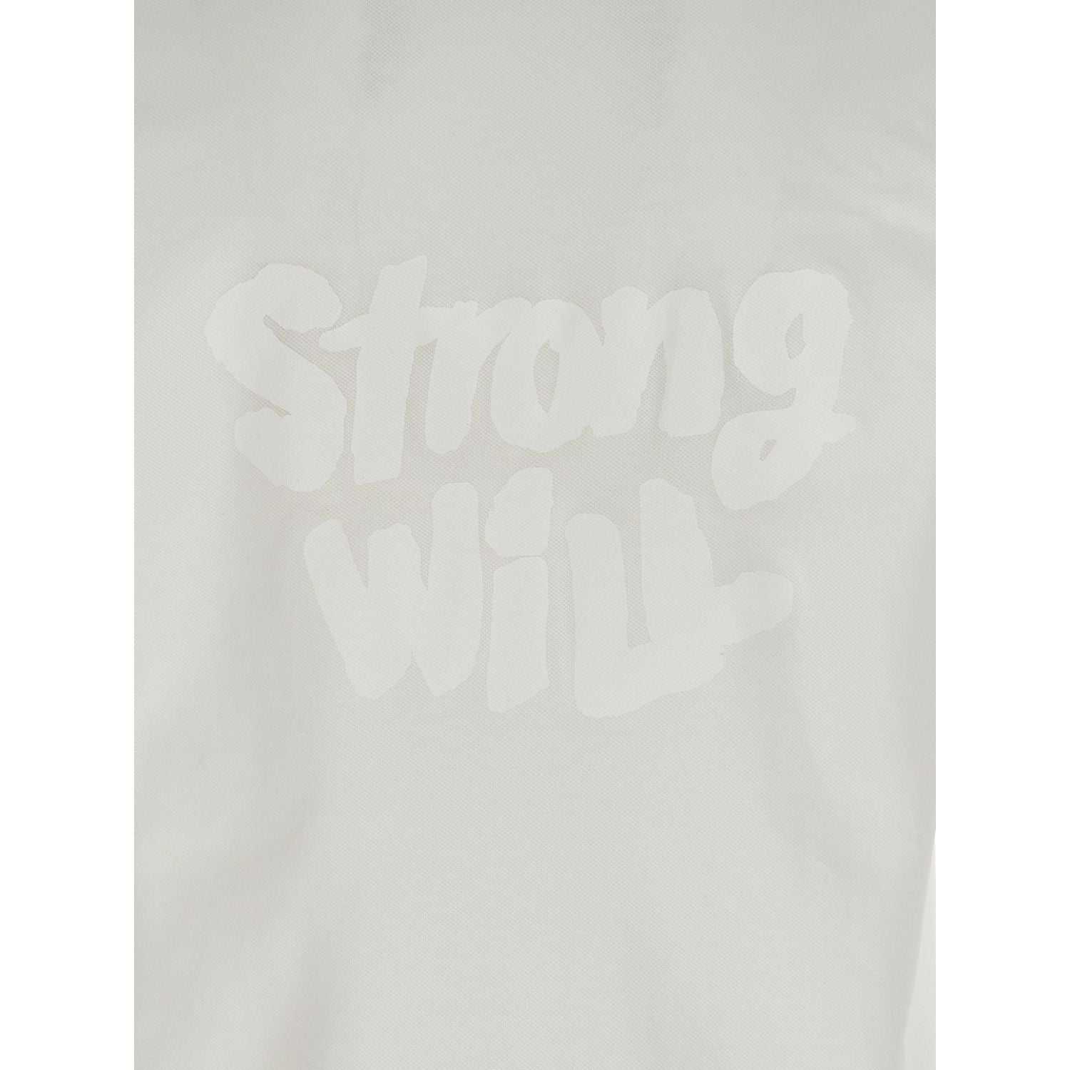 Comme Des Garçons White Cotton Polo Shirt
