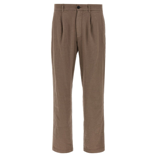 Department 5 Brown Linen Pants