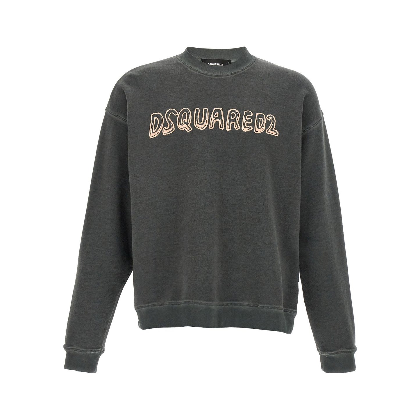 Dsquared² Gray Cotton Sweatshirt