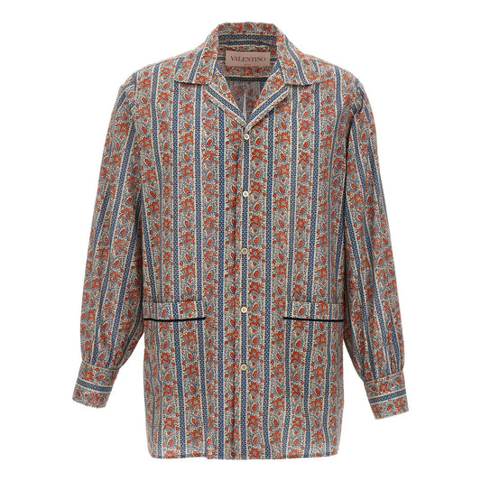 Valentino Garavani Multicolor Cotton Blouse