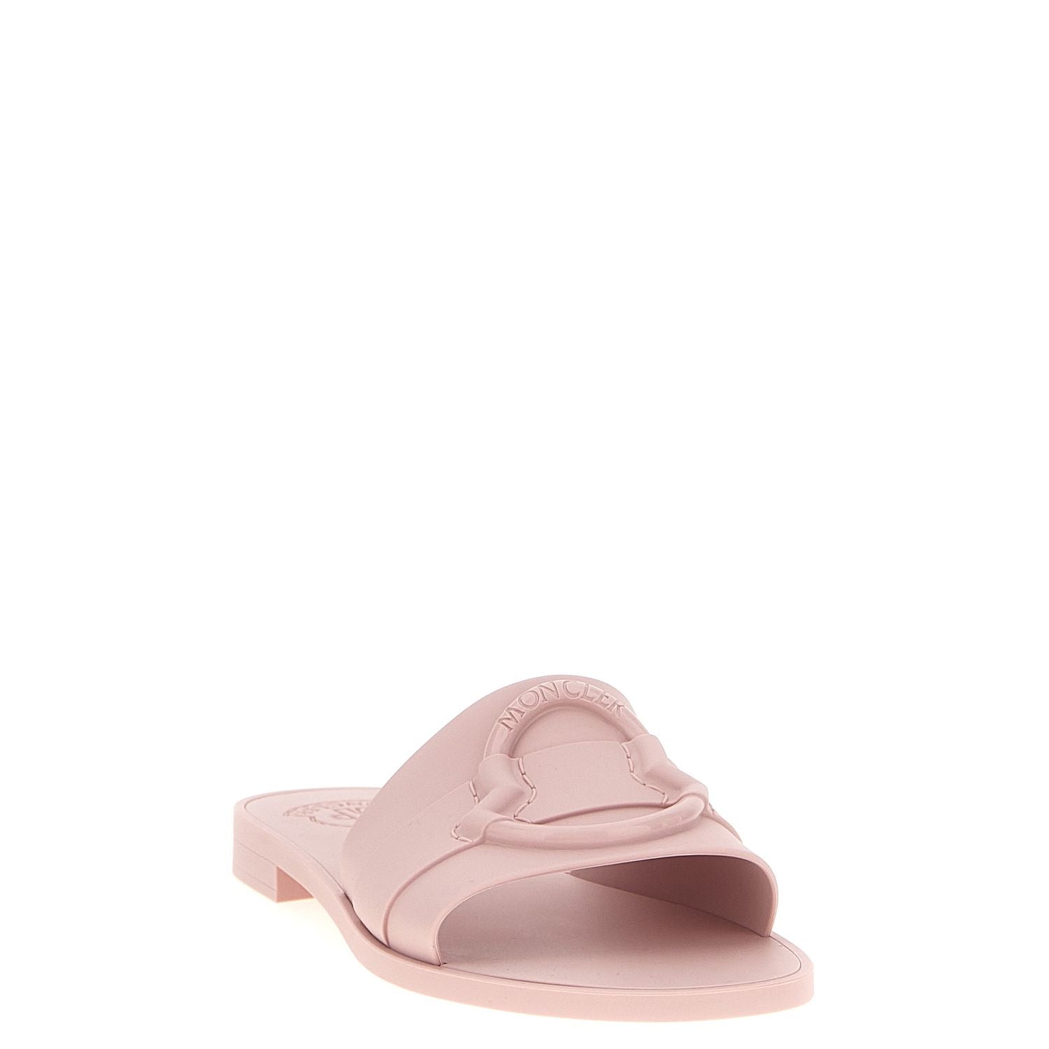 Moncler Multicolor Elastane Slides