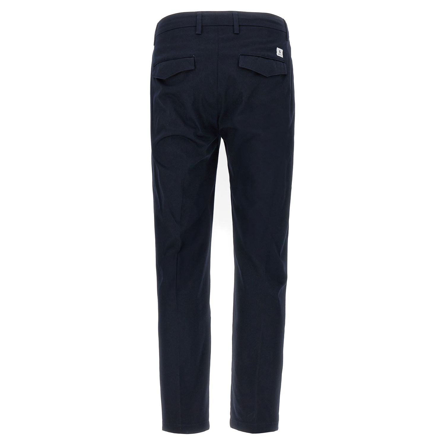 Department 5 Blue Cotton Cropped Pants
