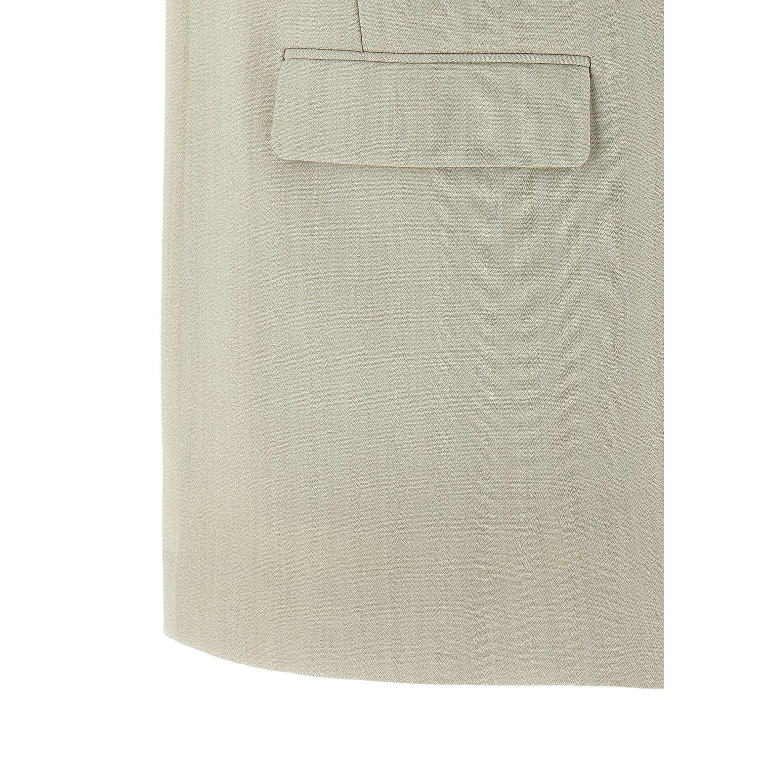 Golden Goose Beige Virgin Wool Sleeveless Jacket