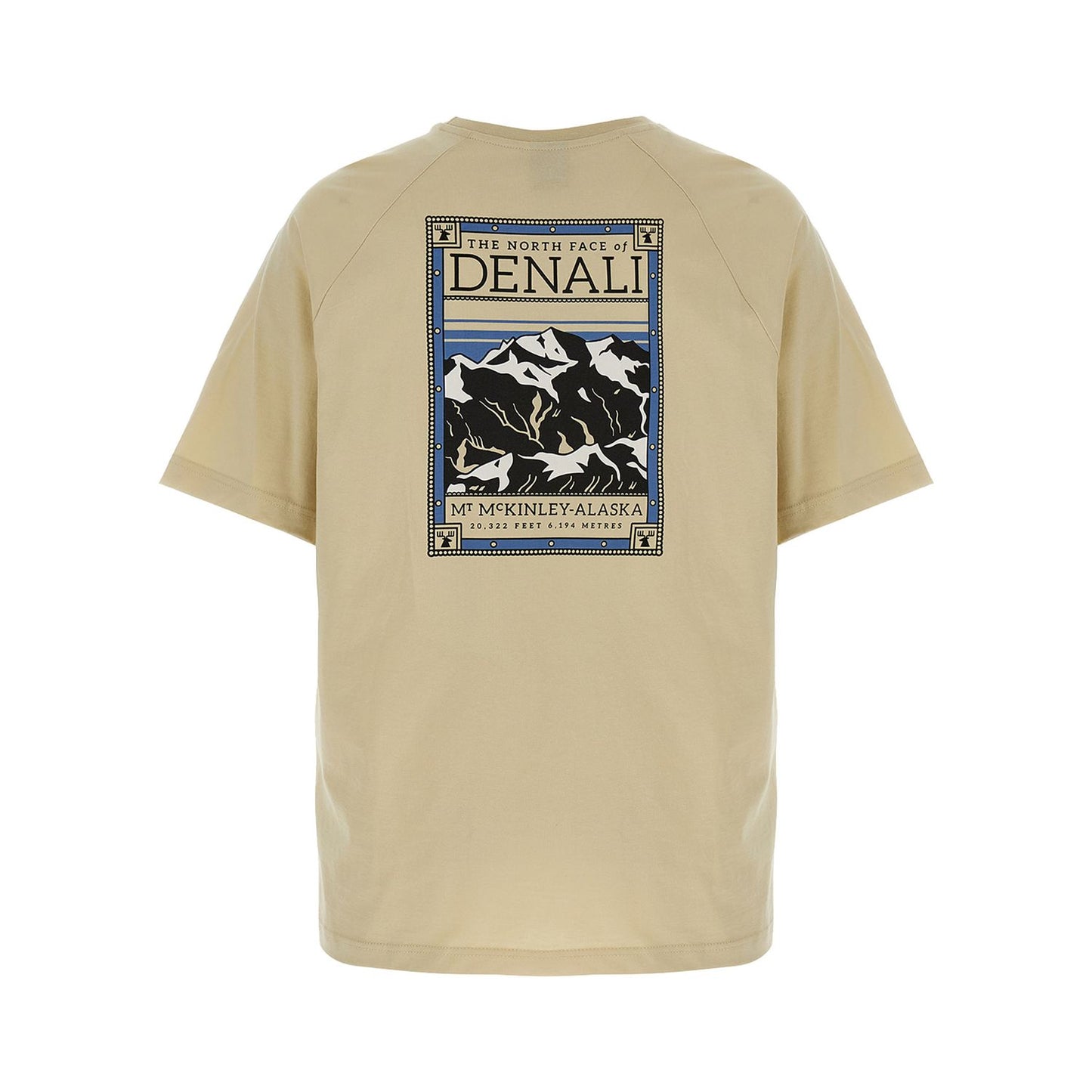 The North Face Beige Cotton T-Shirt