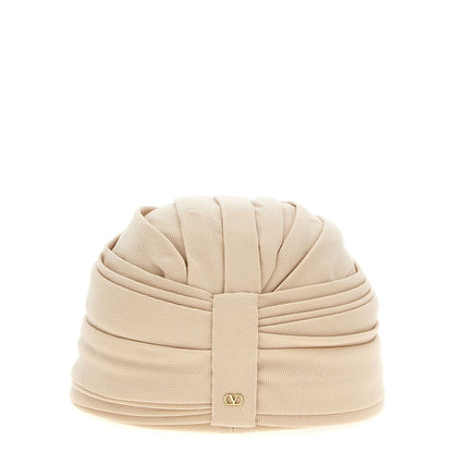 Valentino Garavani Beige Virgin Wool Hat