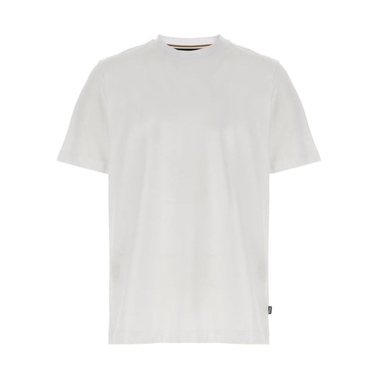 Hugo Boss White Cotton T-Shirt