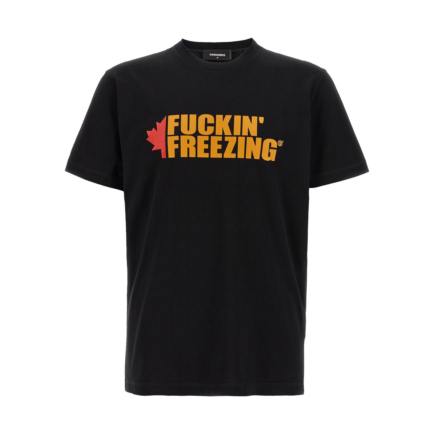 Dsquared² Black Cotton T-Shirt