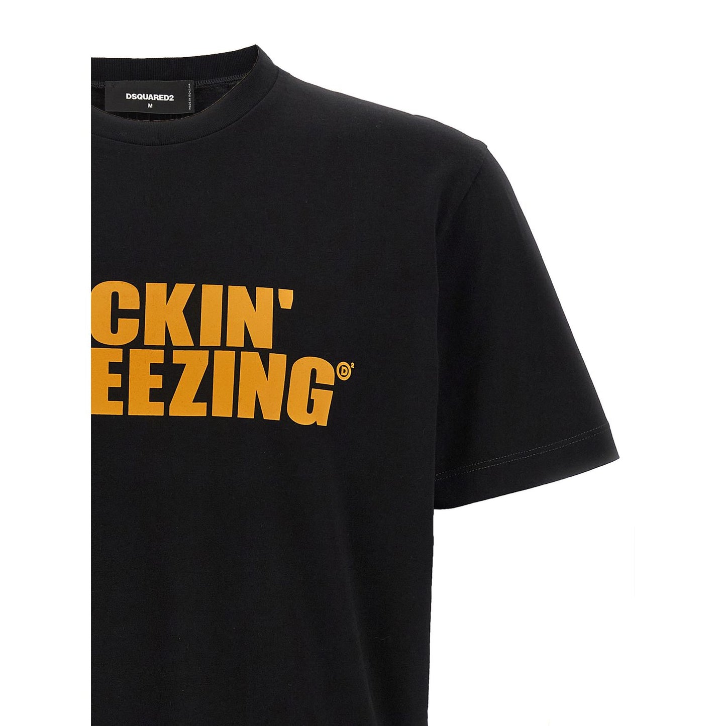 Dsquared² Black Cotton T-Shirt