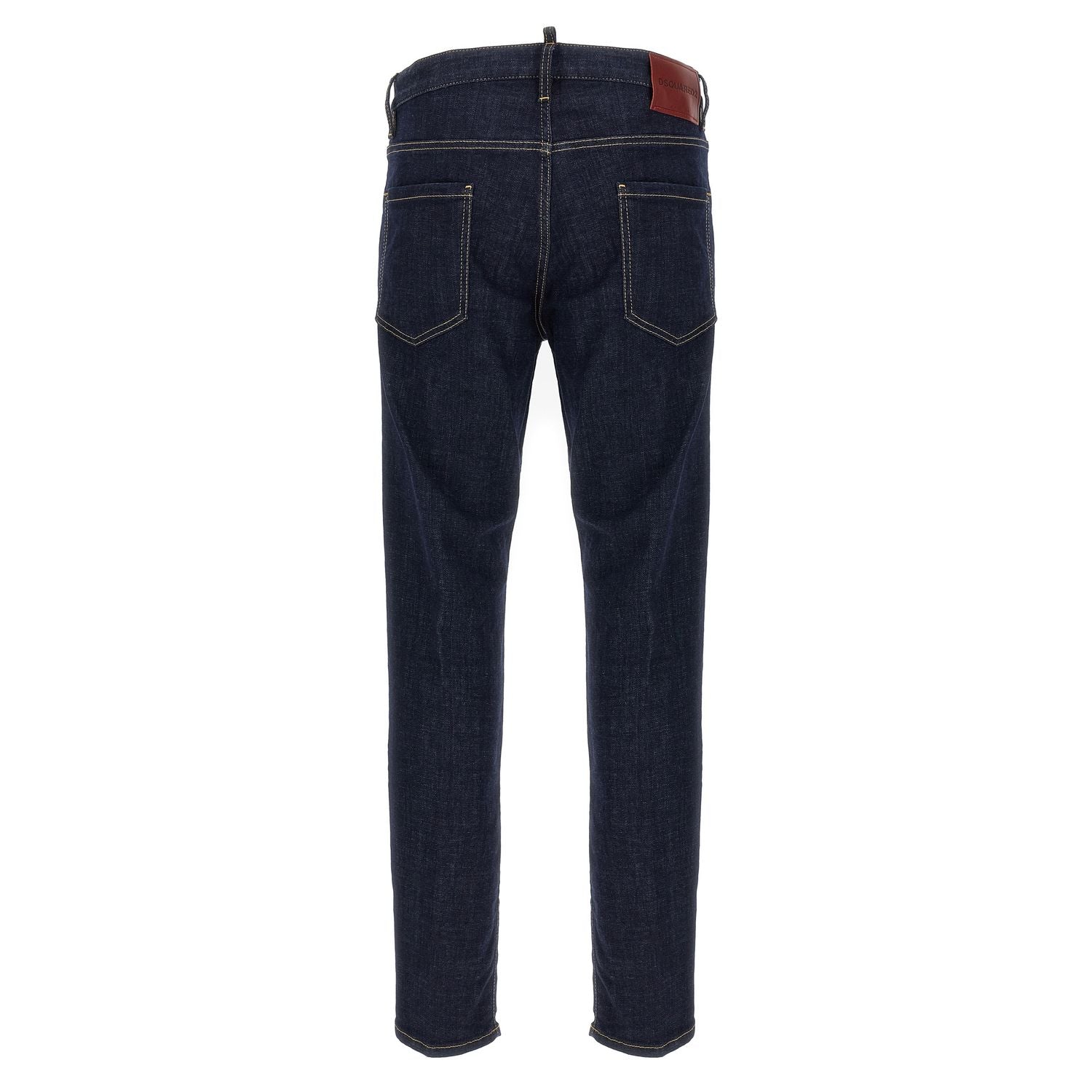 Dsquared² Blue Cotton Slim Fit Jeans