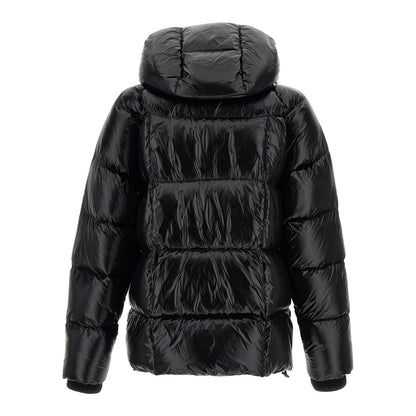 Dsquared² Black Polyamide Full-Length Jacket