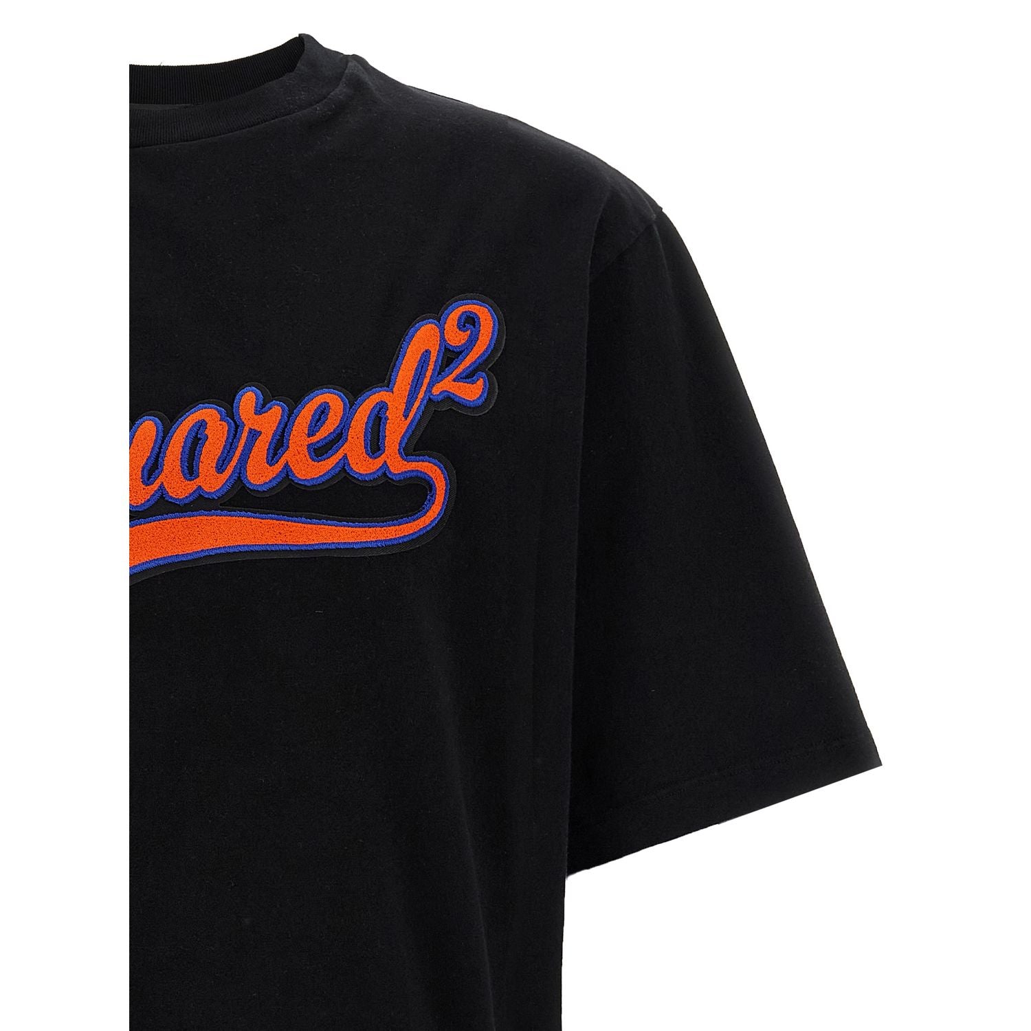 Dsquared² Black Cotton T-Shirt