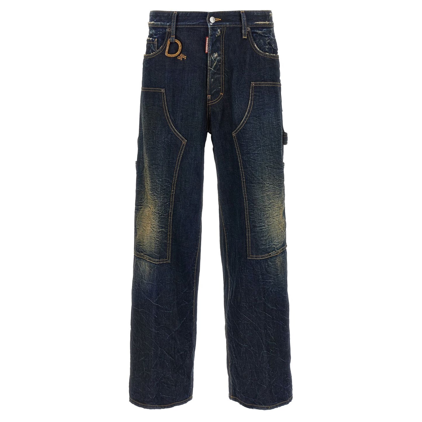 Dsquared² Blue Cotton Jeans Denim