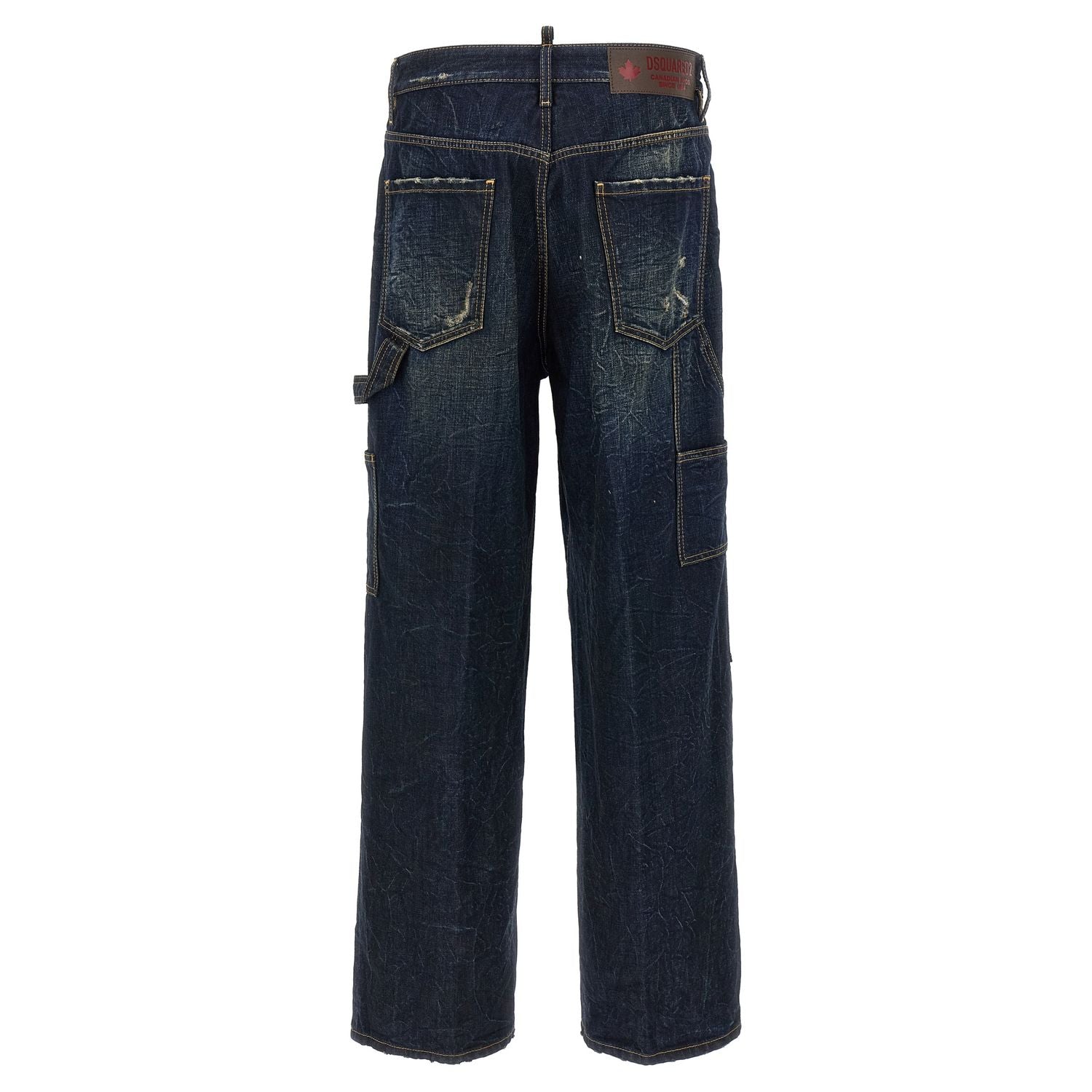 Dsquared² Blue Cotton Jeans Denim