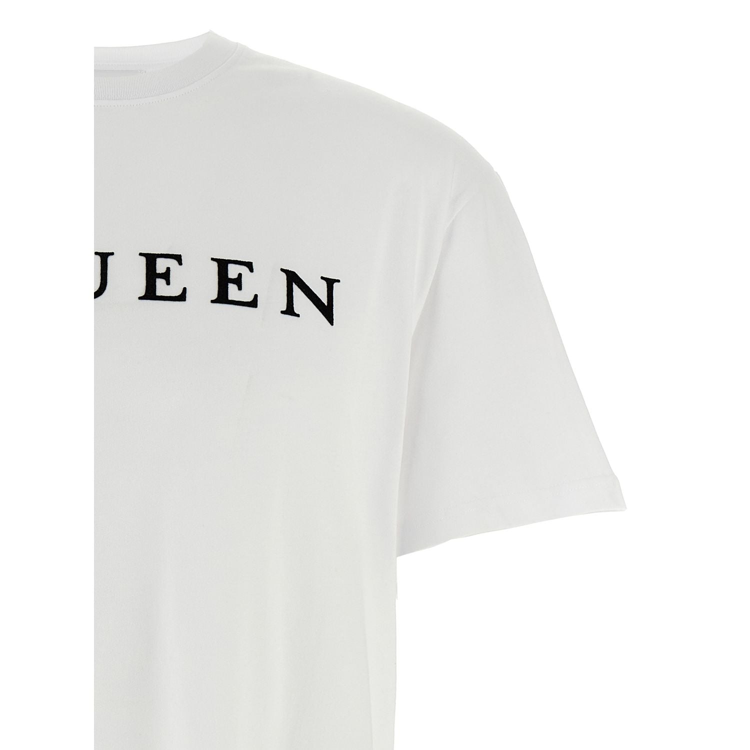 Alexander McQueen Bicolor Cotton T-Shirt