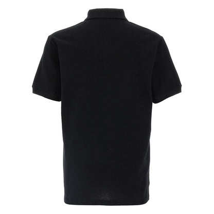 Alexander McQueen Bicolor Cotton Polo Shirt