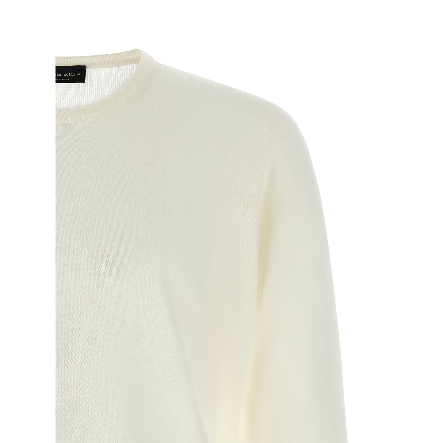 Roberto Collina Beige Merino Wool Cardigan