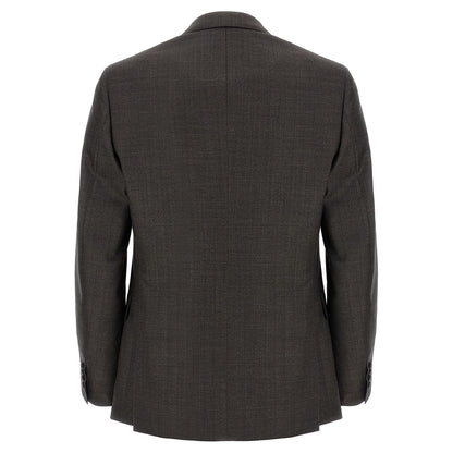 Brioni Brown Wool Blazer