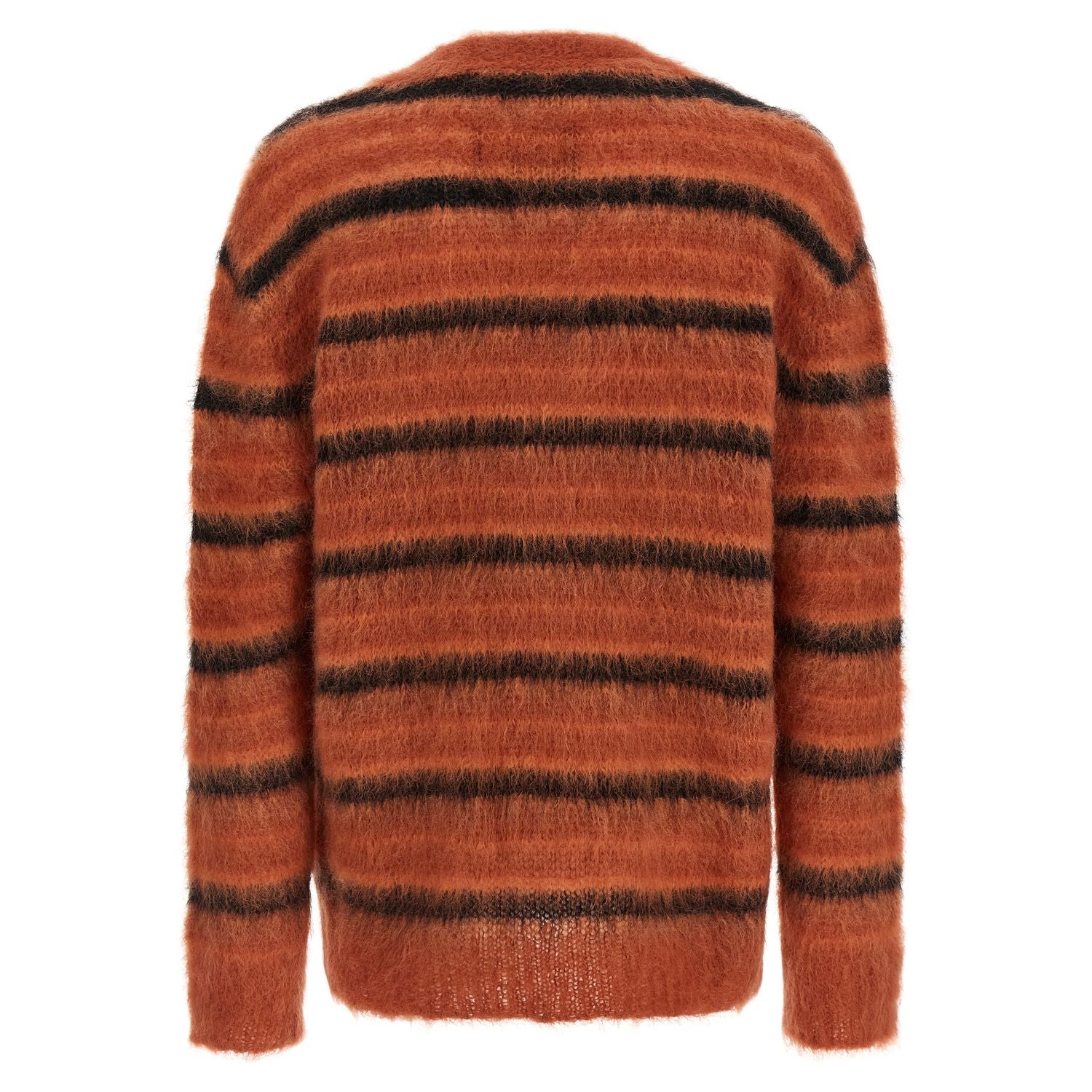 Marni Orange Fabric Cardigan