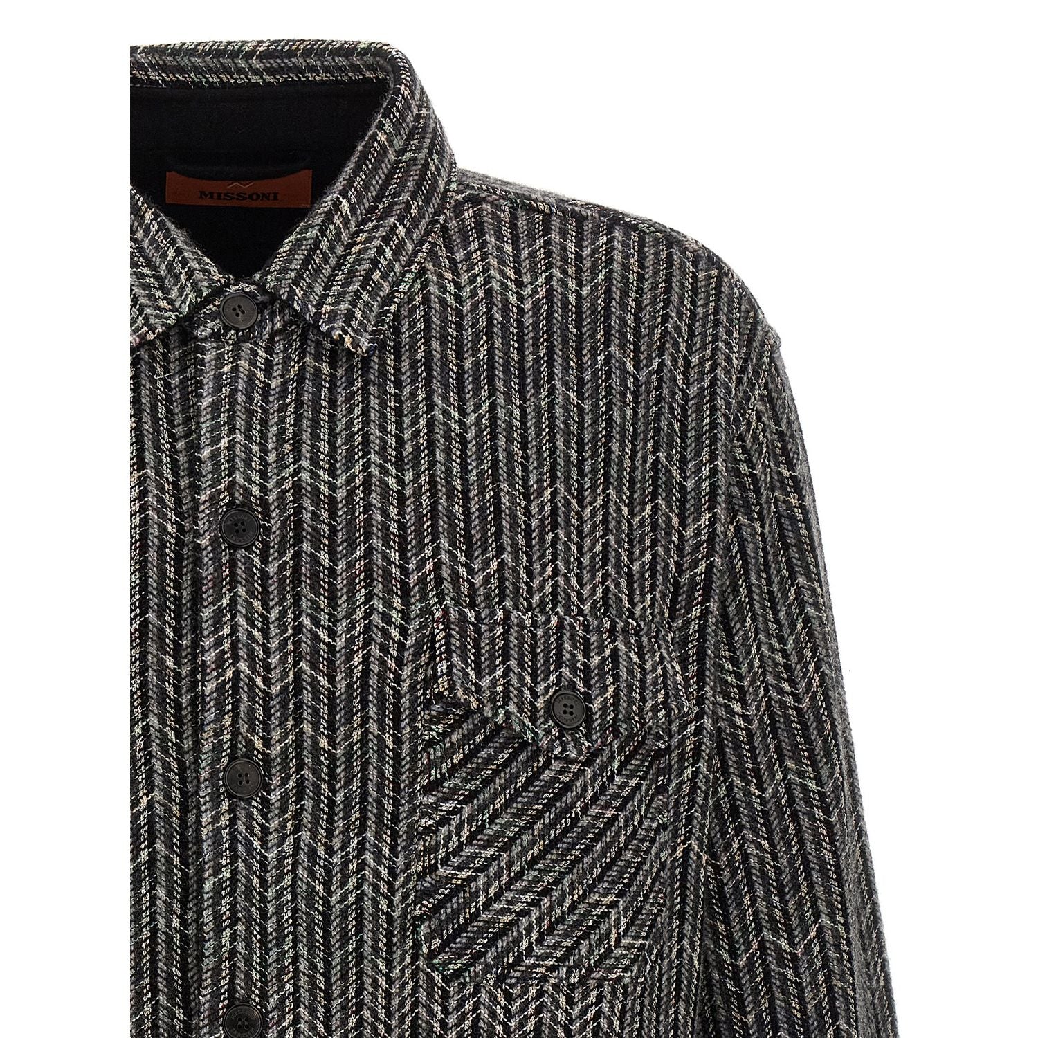 Missoni Gray Wool Blouse