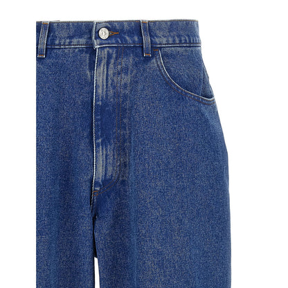 Marni Blue Cotton Jeans Denim